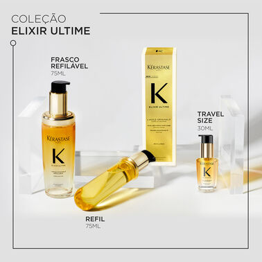 ÓLEO CAPILAR KÉRASTASE ELIXIR ULTIME L'HUILE ORIGINALE REFIL - Elixir Ultime | L'Oréal Partner Shop