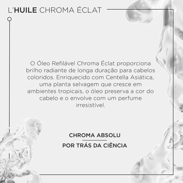ÓLEO CAPILAR KÈRASTASE L'HUILE CHROMA ABSOLU ÉCLAT 75ml - Óleos Refiláveis Kérastase | L'Oréal Partner Shop