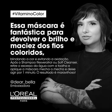 Vitamino Color  Máscara Capilar - Bloqueado KER | L'Oréal Partner Shop