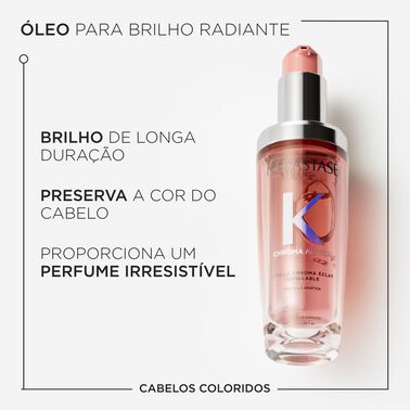 ÓLEO CAPILAR KÈRASTASE L'HUILE CHROMA ABSOLU ÉCLAT 75ml - Óleos Refiláveis Kérastase | L'Oréal Partner Shop