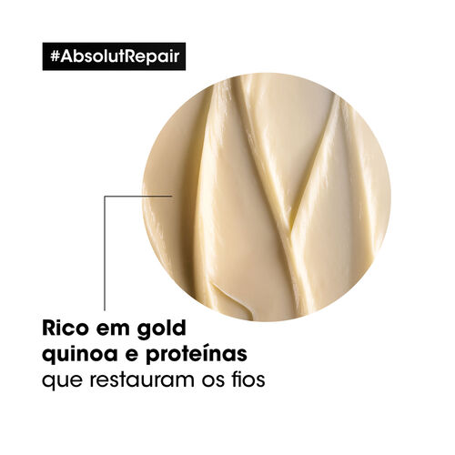 Absolut Repair Gold Quinoa M&aacute;scara Capilar - tirar | L'Or&eacute;al Partner Shop