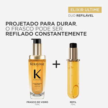 ÓLEO CAPILAR KÉRASTASE ELIXIR ULTIME L'HUILE ORIGINALE REFIL - Elixir Ultime | L'Oréal Partner Shop
