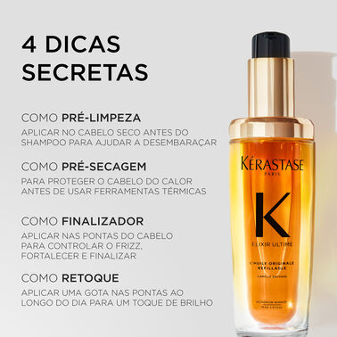 ÓLEO CAPILAR KÉRASTASE ELIXIR ULTIME L'HUILE ORIGINALE REFIL - Elixir Ultime | L'Oréal Partner Shop