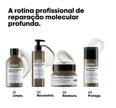 Absolut Repair Molecular Máscara Concentrada Profissional - L'Oreal Professionnel | L'Oréal Partner Shop