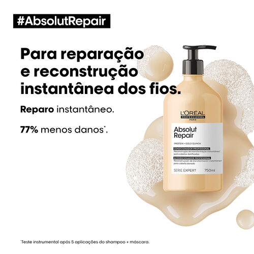 Condicionador Absolut Repair - Bloqueado KER | L'Or&eacute;al Partner Shop