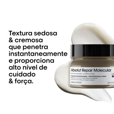 Absolut Repair Molecular Máscara Concentrada Profissional - L'Oreal Professionnel | L'Oréal Partner Shop
