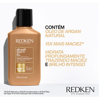 Óleo Capilar All Soft Argan Oil - [Revenda Redken] Até 12% off | L'Oréal Partner Shop