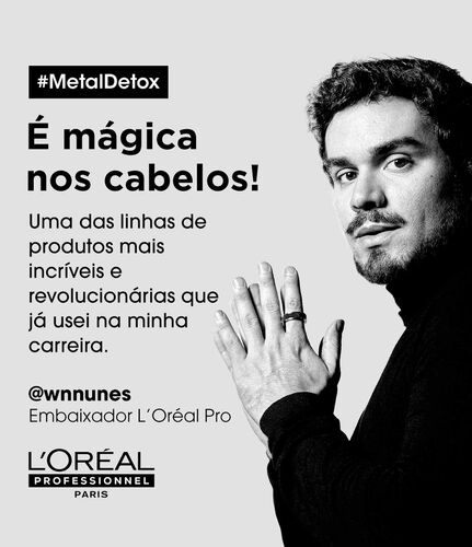 Metal Detox M&aacute;scara Capilar - Bloqueado KER | L'Or&eacute;al Partner Shop