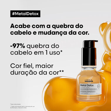 Metal Detox Óleo Concentrado Anti Depósito - Bloqueado KER | L'Oréal Partner Shop