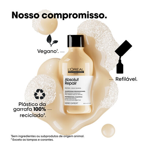 Refil Absolut Repair Shampoo 240ml - L'Or&eacute;al Professionnel | L'Or&eacute;al Partner Shop