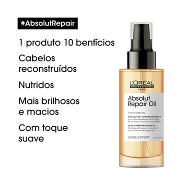 Absolut Repair Gold Quinoa Óleo Reparador 10in1 - tirar | L'Oréal Partner Shop