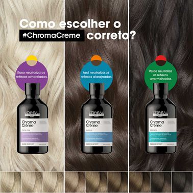 Chroma Crème Shampoo Verde  (Green Dyes) - Bloqueado KER | L'Oréal Partner Shop