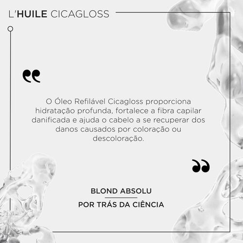 &Oacute;leo Capilar Blond Absolu L'huile Cicagloss - Tratamento - Revenda | L'Or&eacute;al Partner Shop