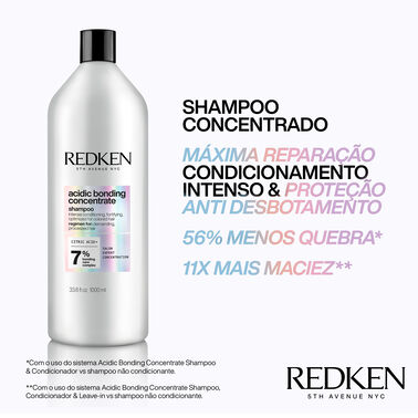 Shampoo Acidic Bonding Concentrate - Back Bar Redken | L'Oréal Partner Shop