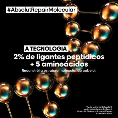 Absolut Repair Molecular Shampoo - (New!)Absolut Repair Molecular | L'Oréal Partner Shop