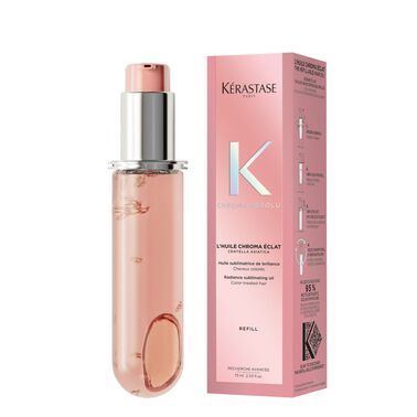ÓLEO CAPILAR KÈRASTASE L'HUILE CHROMA ABSOLU ÉCLAT REFIL 75ml - Óleos Refiláveis Kérastase | L'Oréal Partner Shop