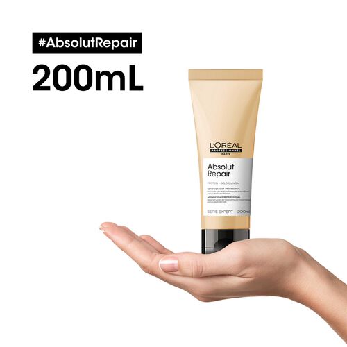 Absolut Repair Gold Quinoa Condicionador - Bloqueado KER | L'Or&eacute;al Partner Shop