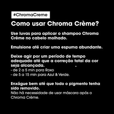 Chroma Crème Shampoo Verde  (Green Dyes) - Bloqueado KER | L'Oréal Partner Shop
