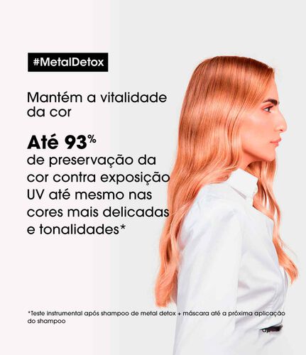 Metal Detox M&aacute;scara Capilar - Bloqueado KER | L'Or&eacute;al Partner Shop