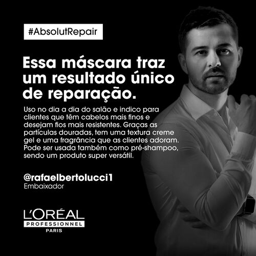 Absolut Repair Gold Quinoa M&aacute;scara Capilar -  | L'Or&eacute;al Partner Shop
