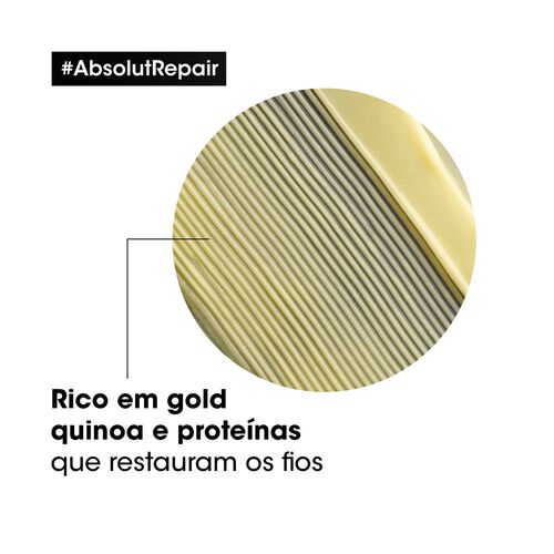 Absolut Repair Gold Quinoa Condicionador - Bloqueado KER | L'Or&eacute;al Partner Shop