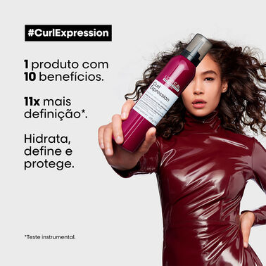 Curl Expression Leave-in 10-in-1 Creme Mousse - Bloqueado KER | L'Oréal Partner Shop