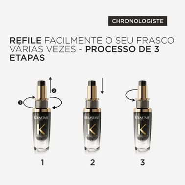 ÓLEO CAPILAR CHRONOLOGISTE L'HUILE DE PARFUM REVITALIZADOR REFIL -  | L'Oréal Partner Shop