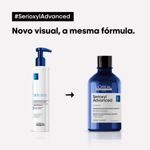 Serioxyl Shampoo Densificante Purifier & Bodifier - Bloqueado KER | L'Or&eacute;al Partner Shop