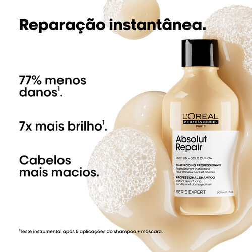 Refil Absolut Repair Shampoo 240ml - L'Or&eacute;al Professionnel | L'Or&eacute;al Partner Shop