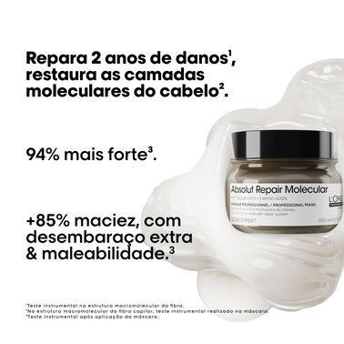 Absolut Repair Molecular Máscara Concentrada Profissional - L'Oreal Professionnel | L'Oréal Partner Shop