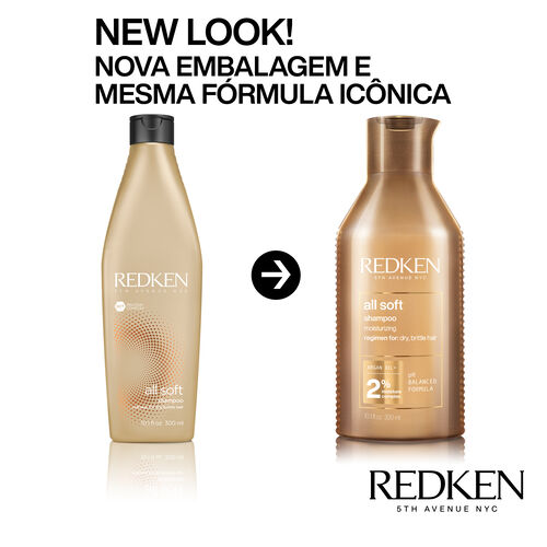Shampoo All Soft - Redken | L'Or&eacute;al Partner Shop