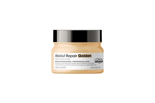 Absolut Repair Gold Quinoa M&aacute;scara Capilar - tirar | L'Or&eacute;al Partner Shop