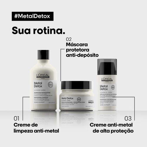 Metal Detox Leave-in em Creme de Alta Prote&ccedil;&atilde;o - L'Oreal Professionnel | L'Or&eacute;al Partner Shop