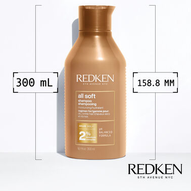 Shampoo All Soft - Revenda Redken | L'Oréal Partner Shop