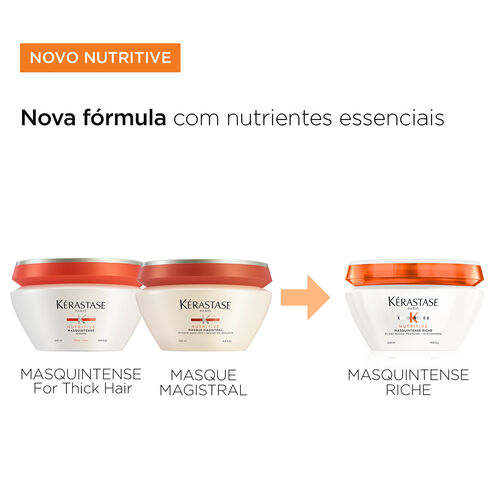 Nutritive M&aacute;scara Masquintense Riche - M&aacute;scara de Tratamento | L'Or&eacute;al Partner Shop