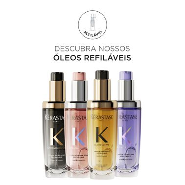 ÓLEO CAPILAR KÈRASTASE L'HUILE CHROMA ABSOLU ÉCLAT REFIL 75ml - Óleos Refiláveis Kérastase | L'Oréal Partner Shop