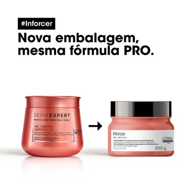 Inforcer Máscara Capilar - Bloqueado KER | L'Oréal Partner Shop
