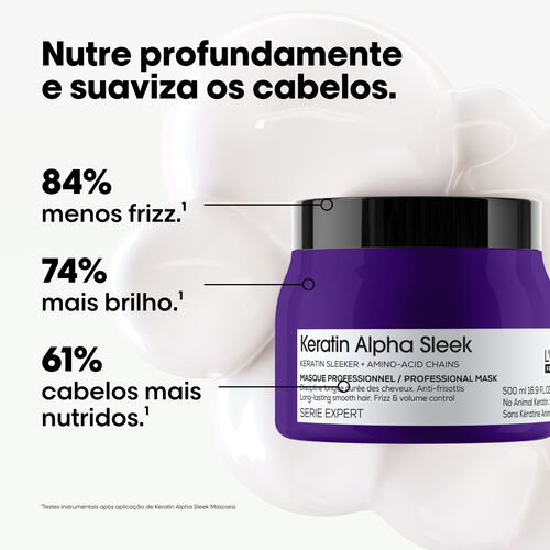 Keratin Alpha Sleek M&aacute;scara - Bloqueado KER | L'Or&eacute;al Partner Shop