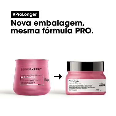 Pro Longer Máscara Capilar - Bloqueado KER | L'Oréal Partner Shop