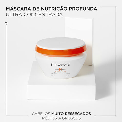 Nutritive M&aacute;scara Masquintense Riche - M&aacute;scara de Tratamento | L'Or&eacute;al Partner Shop